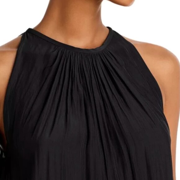 Ramy Brook Audrey Sleeveless Halter Drop Waist Midi size 8 preloved - Picture 4 of 14